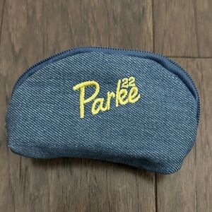 New PARKE HAIR Claw Clip and Denim Case in MAIZE